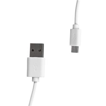 WE Datový kabel micro USB 100cm bílý