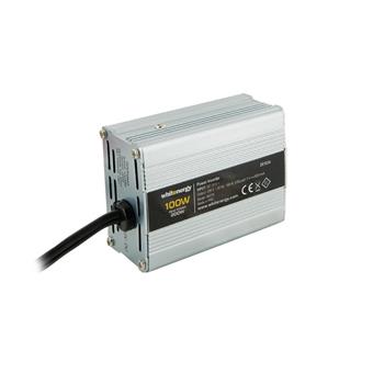WE Měnič napětí DC/AC 12V / 230V, 100W, USB, mini