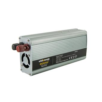 WE Měnič napětí DC/AC 12V / 230V, 800W, USB