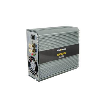 WE Měnič napětí DC/AC 24V / 230V, 500W, 2 zásuvky