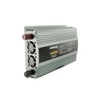 WE Měnič napětí DC/AC 24V / 230V, 1000W, 2 zásuvky