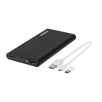 Power Bank AVACOM PRISMA AL-10, Li-Pol 10000mAh, USB-C, QC vstup a výstup, černá