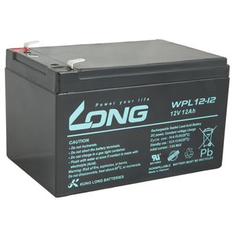 LONG batéria 12V 12Ah F2 LongLife 9 rokov (WPL12-12)