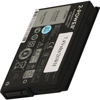 2-POWER Batéria 7,4V 3600mAh pre Dell Latitude 7200 series Latitude 7202, Latitude 7212