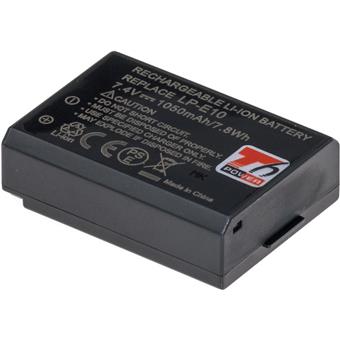 Baterie T6 power Canon LP-E10, 1050mAh, 7,8Wh, černá
