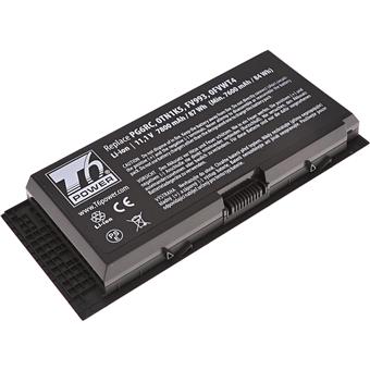Batéria T6 Power Dell Precision M6700, M6800, M4800, 7800mAh, 87Wh, 9cell
