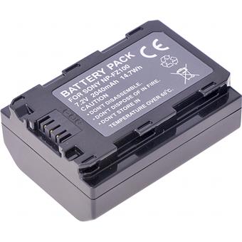 Batéria T6 power Sony NP-FZ100, 2040mAh, 14,7Wh, čierna