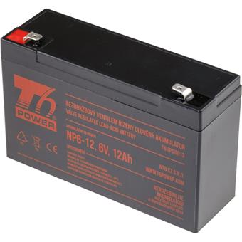 Akumulátor T6 Power NP6-12, 6V, 12Ah