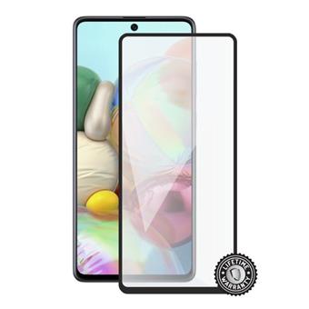 Screenshield SAMSUNG A715 Galaxy A71 Tempered Glass protection (full COVER black)