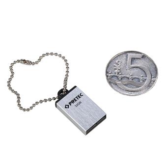 Pretec i-Disk Elite USB 2.0 32GB - stříbrný