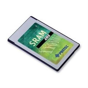 Industry Pretec PCMCIA SRAM Card 4MB MB86187 -20°C - +85°C (with 8KB A/M) 16bit