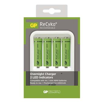 Nabíječka baterií GP PB420 + 4xAA RECYKO (2500mAh)