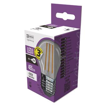 EMOS LED ŽÁROVKA FILAMENT MINI GL 4W(40W) 465lm E27 NW A++