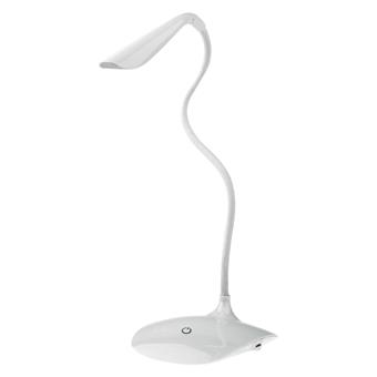 USB LED STOLNÍ LAMPA D08 BÍLÁ