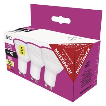 EMOS LED CLS MR16 9W(60W) 806lm GU10 WW 3PC