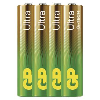 GP Alkalická baterie ULTRA AAA (LR03) - 4ks