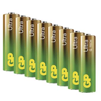 GP Alkalická batéria ULTRA AA (LR6) - 8ks