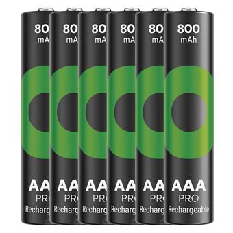 GP Nabíjecí bat. ReCyko Pro AAA (HR03) 800mAh- 6ks