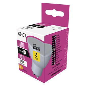 EMOS LED CLS MR16 3×DIM 7W(60W) 800 lm GU10 NW