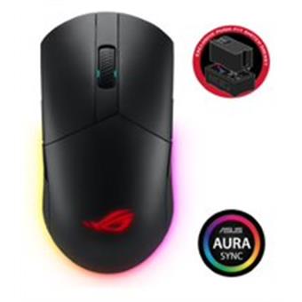 ASUS ROG PUGIO II/Herní/Optická/Drátová/bezdrátová/Černá