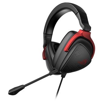 ASUS ROG Delta S Core/7.1/Jack/Drát/Černá-červená