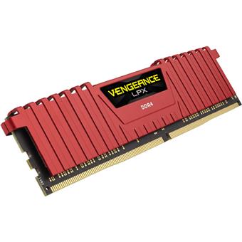 Corsair Vengeance LPX/DDR4/8GB/2400MHz/CL16/1x8GB/Red