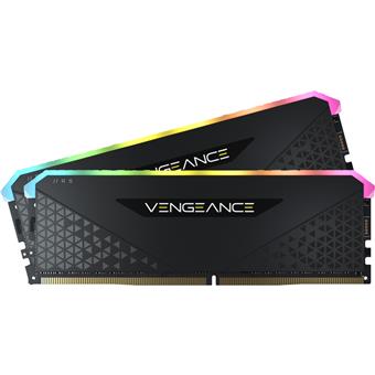 Corsair Vengeance RGB RS/DDR4/32GB/3600MHz/CL18/2x16GB/RGB/Black