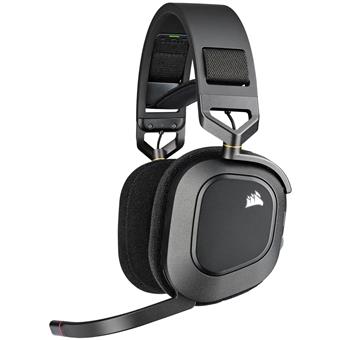 Corsair HS80 RGB Wireless/USB/USB/Bezdrát/Černá