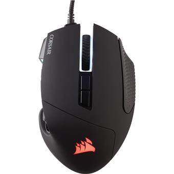 CORSAIR Scimitar Elite/Herní/Optická/Drátová USB/Černá