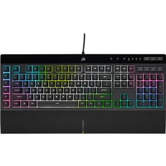 CORSAIR herní klávesnice K55 RGB PRO XT, US