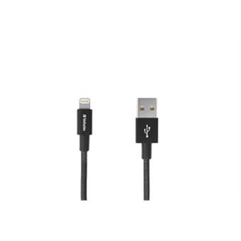 Verbatim Lightning kabel 1m,SYNC & CHARGE,black