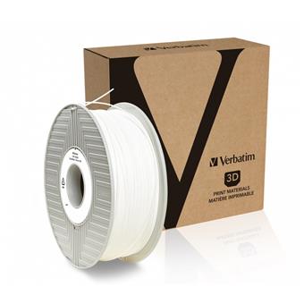 Verbatim PLA struna 1,75 mm, 1kg, bílá