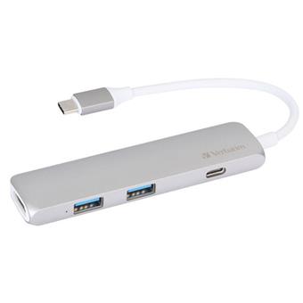 Verbatim USB-C dokovací stanice, šedá