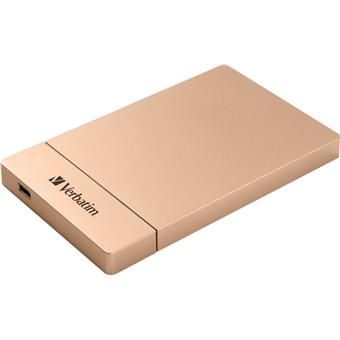 Verbatim externí box pro 2,5" disky SATA, USB-C 3.1 gen2, rose gold