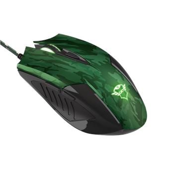 TRUST herní myš GXT 781 Rixa Camo s podložkou