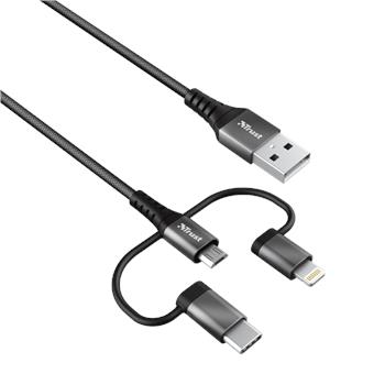 TRUST KEYLA STRONG 3-IN-1 USB CABLE 1M