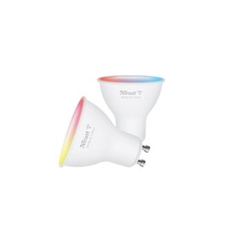 Trust Smart WiFi LED RGB&white ambience Spot GU10 - barevná / 2ks