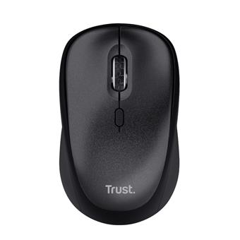 TRUST TM-201/Kancelářská/Optická/1 600 DPI/Bezdrátová USB/Černá