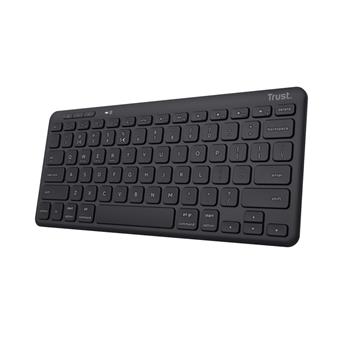 TRUST LYRA COMPACT/Bezdrátová USB + Bluetooth/US layout/Černá