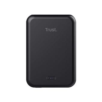 TRUST MAGNO WRLS 5000MAH POWERBANK BLACK