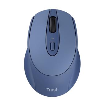 Trust Zaya/Kancelářská/Optická/1 600 DPI/Bezdrátová USB/Modrá