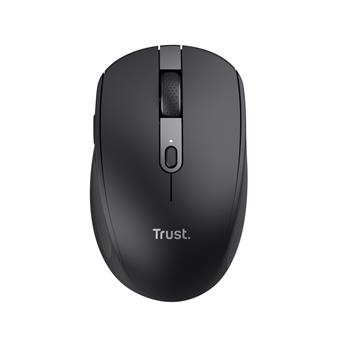 Trust Ozaa/Kancelářská/Optická/Pro praváky/3 200 DPI/USB+BT/Černá