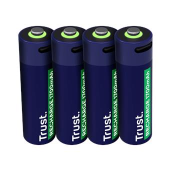 USB-C RECHARGEABLE BATTERIES 4P - AA