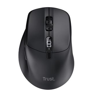 Trust Zevo/Cestovní/Optická/Pro praváky/4 000 DPI/USB+BT/Černá