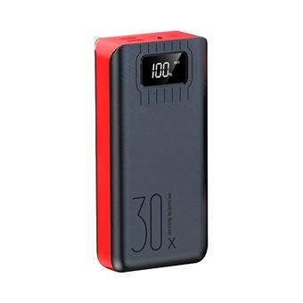 Viking powerbanka go30 30000mAh, černo-červená
