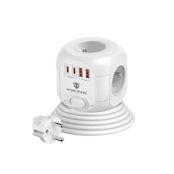 Sieťový adaptér Viking AC CUBE PD30