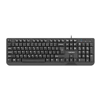 Natec Trout/Drátová USB/CZ-SK layout/Černá
