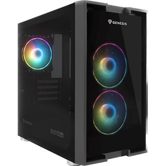 Genesis IRID 353/Micro Tower/Transpar./Černá