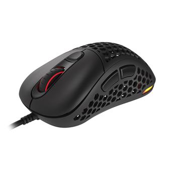 Genesis herní optická myš XENON 800/RGB/Herní/Optická/Pro praváky/6 000 DPI/Drátová USB/Černá
