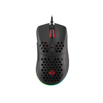 Genesis herní optická myš KRYPTON 550/RGB/Herní/Optická/Pro praváky/8 000 DPI/Drátová USB/Černá
